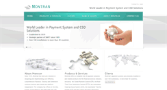 Desktop Screenshot of montran.com